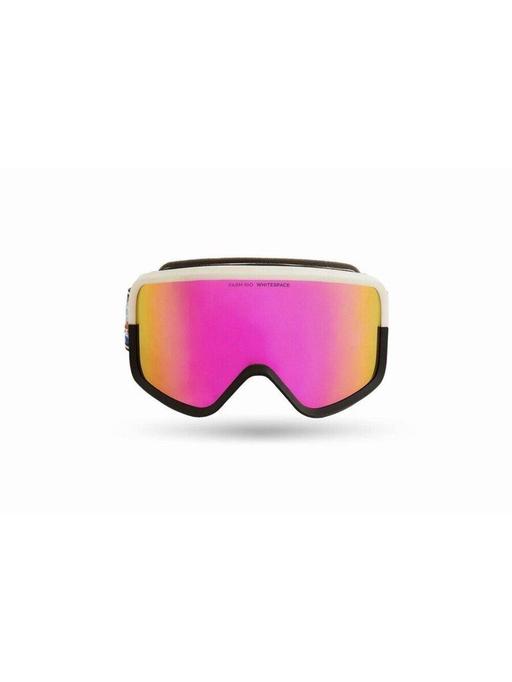 Farm Rio Whitespace Ski Dual Tone Goggles  Blue Macaw